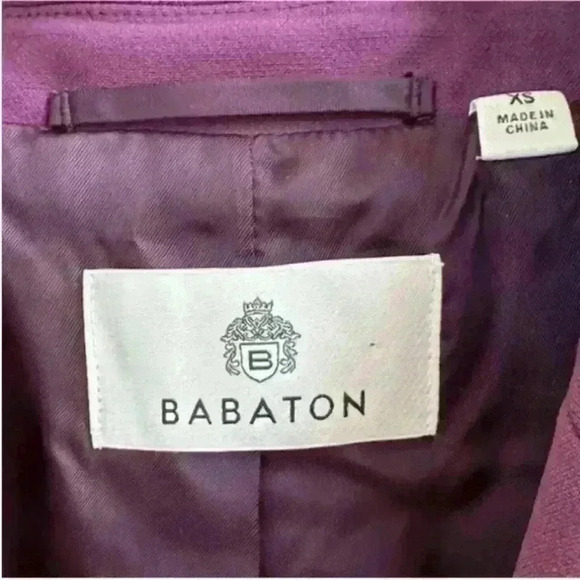 Babaton-Aritzia Women's "Agency" Blazer In Dewberry Purple- XS NWT! - Picture 14 of 14